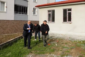 Bafra’da Engelsiz Bina İnşaatı Devam Ediyor