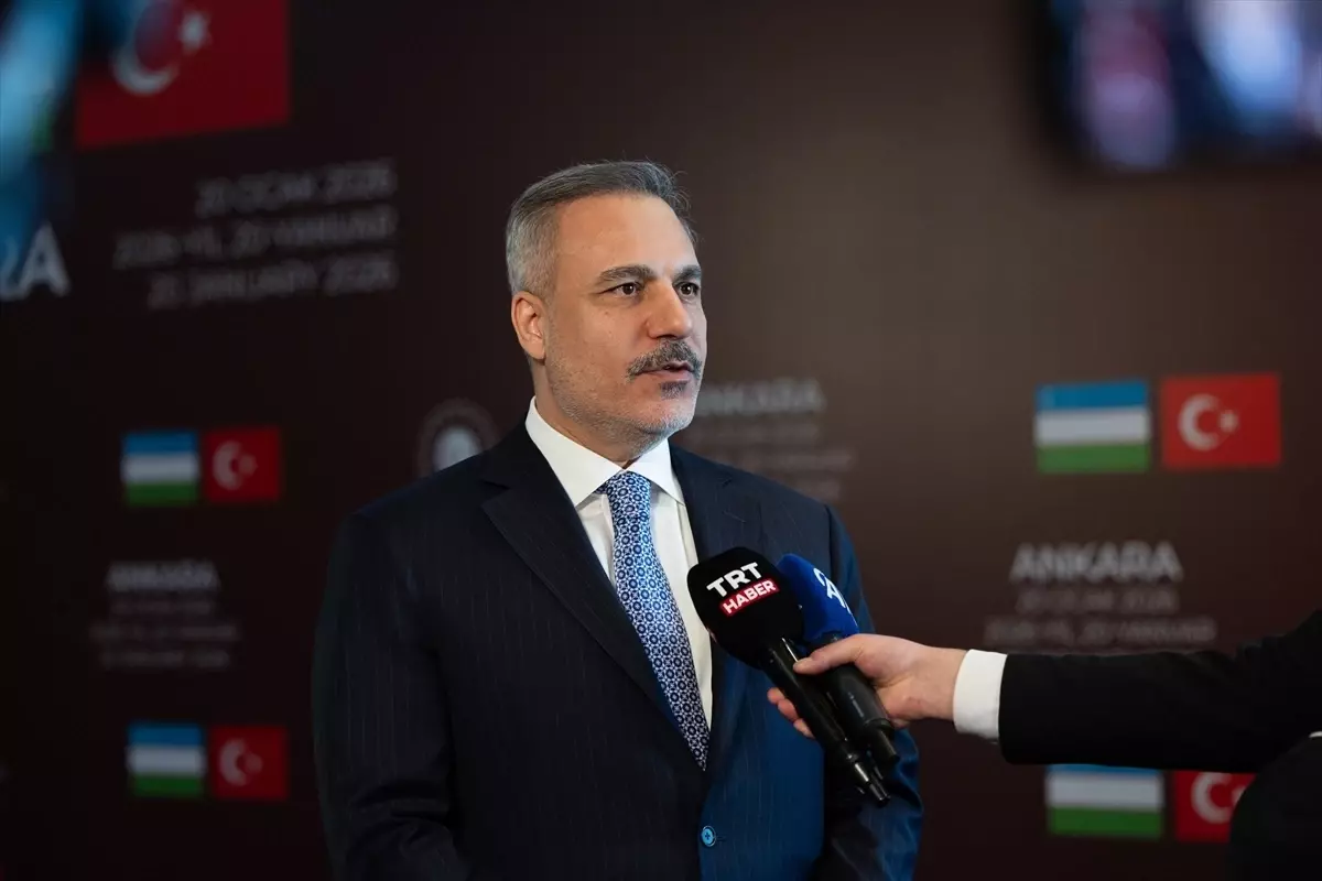 Bakan Fidan, Türkiye-Özbekistan 4+4 Mekanizması Toplantısı’nın ardından değerlendirmelerde bulundu Açıklaması