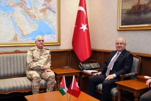 Bakan Güler, Ürdün Genelkurmay Başkanı’nı Kabul Etti