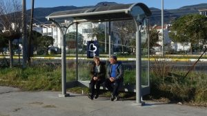 Balıkesir’de bir babanın kızı için yaptığı durak yenilendi