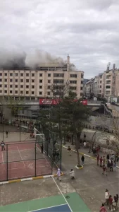 Balıkesir’de Yangın: Otel Tadilatında Çıktı