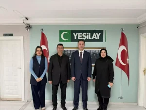 Başsavcı Bektaş’tan Yeşilay Ziyareti