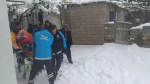 Batman’da Karda Mahsur Kalan 57 Hasta Kurtarıldı