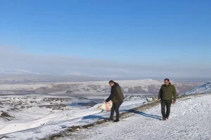 Batman’da Yaban Hayvanları İçin Yemleme