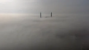 Batman’da Yoğun Sis Manzaraları