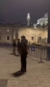 Beyazıt Camii’nde Güvenlik Önlemi