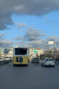 Beykoz’da Çocukların Tehlikeli Yolculuğu