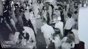 Beyoğlu’nda Cam Bardaklı Saldırı!