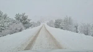 Beypazarı’nda Kar Yağışı