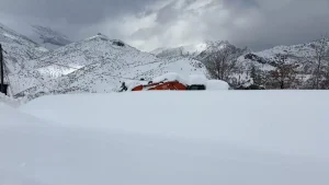 Beytüşşebap’ta Yoğun Kar Yağışı