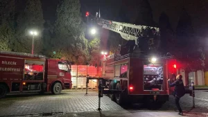 Bilecik’te Tekstil Fabrikasında Yangın