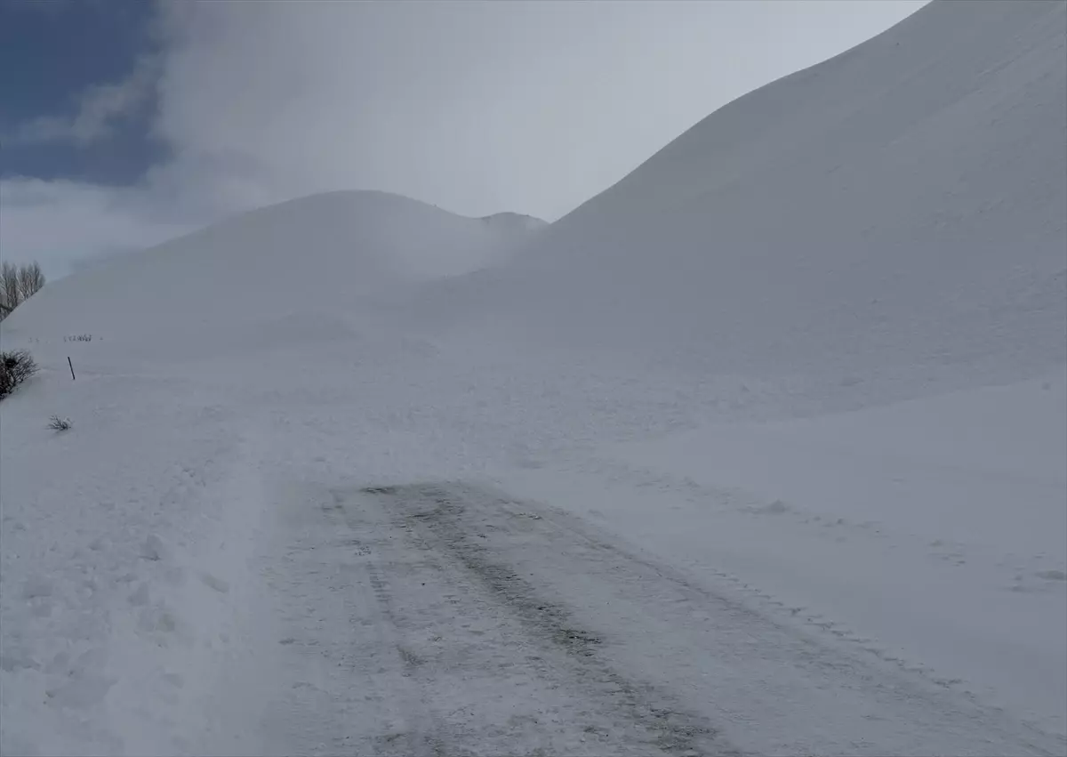 Bingöl’de Çığ Sonrası Yol Açıldı