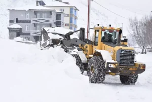 Bitlis’te Karla Mücadele