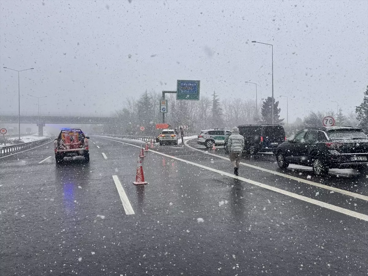 Bolu Dağı Tüneli’nde Tır Kazası