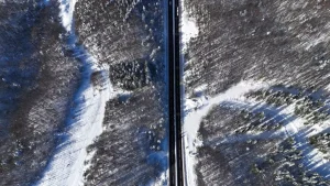 Bolu Dağı’nda Kar Görüntülenmesi