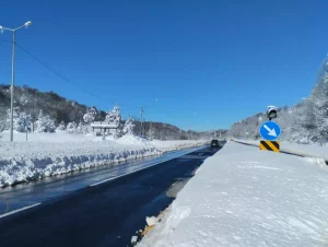 Bolu Dağı’nda Kar Temizliği Tamamlandı