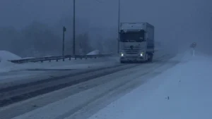 Bolu Dağı’nda Kar Yağışı Etkili Oldu