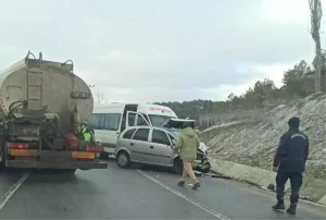 Bolu’da Buzlanma Kazası: 1 Ölü, 9 Yaralı
