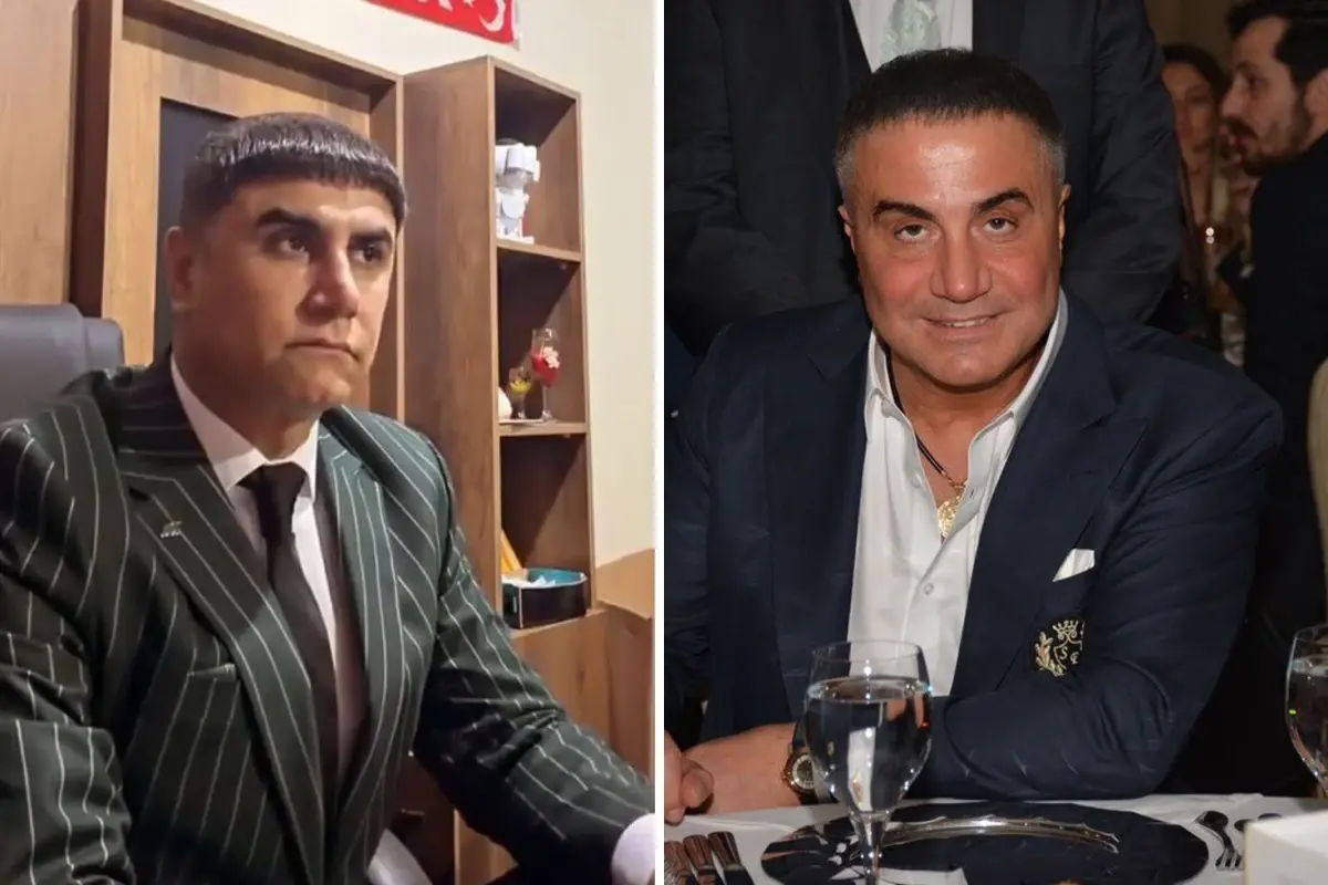 Bu da çakma Sedat Peker! Rollendiği anları da yapılan yorumları da görmeniz lazım