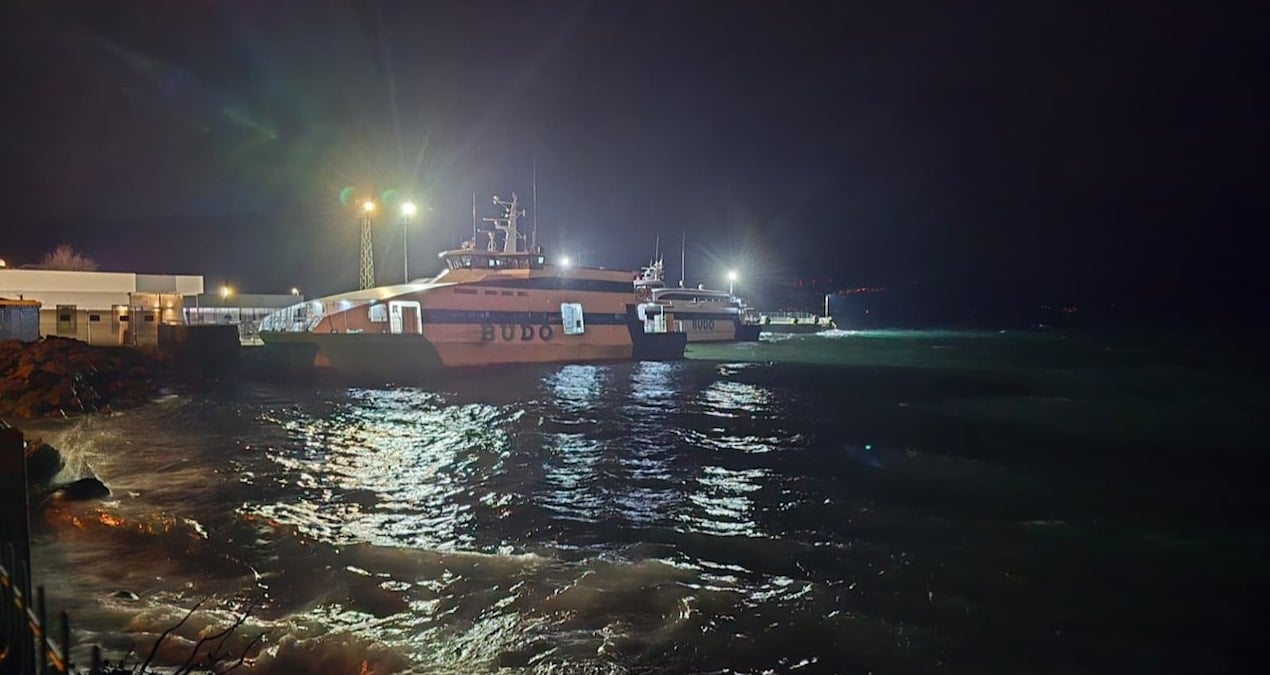 BUDO seferleri olumsuz hava koşulları nedeniyle iptal edildi