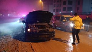 Bursa’da alkollü sürücü polisten kaçtı: Kaza yapınca yakalandı