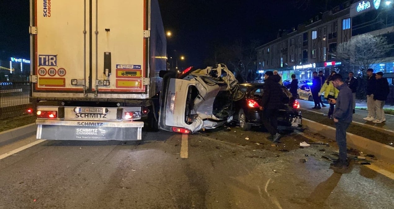 Bursa’da feci kaza: 1 ölü, 1 yaralı