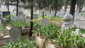 Bursa’da Mezarlıkta Cenin Bulundu