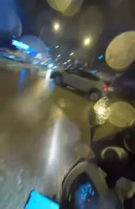 Bursa’da Motosiklet-Cipe Çarpma Kazası