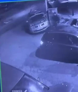 Bursa’da Oto Tamir Ustasına Kaza Teğet Geçti