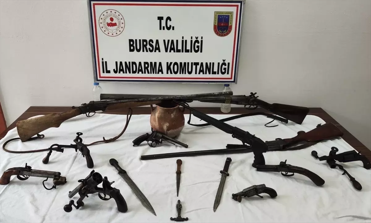 Bursa’da Tarihi Eser Operasyonu