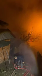 Bursa’da Yangın: İki Ev Zarar Gördü