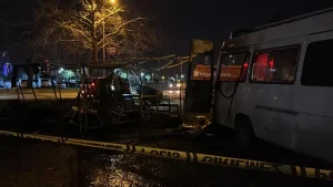 Bursa’da Yangın: Minibüs Kullanılamaz Hale Geldi