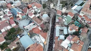 Büyük Gazze Yürüyüşü’nde Dua ve Destek