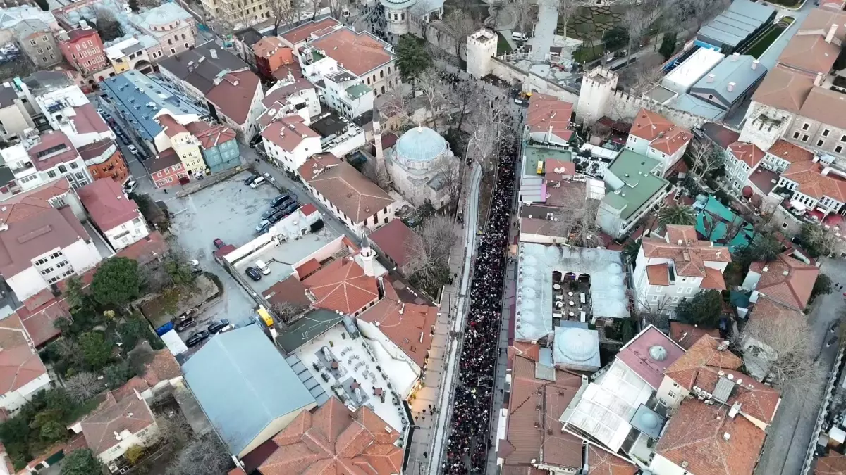 Büyük Gazze Yürüyüşü’nde Dua ve Destek