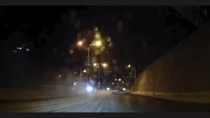 Buzlu Yolda Kazaya Neden Oldu