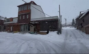 Çambaşı Yaylası Karla Kaplandı