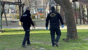 Çanakkale’de Parkta Patlamamış Mühimmat Bulundu