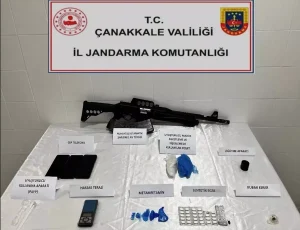 Çanakkale’de Uyuşturucu Operasyonu