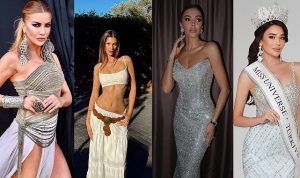 Ceren Arslan ilk büyük defilesinde Özge Ulusoy ve Ivana Sert’le aynı podyumda