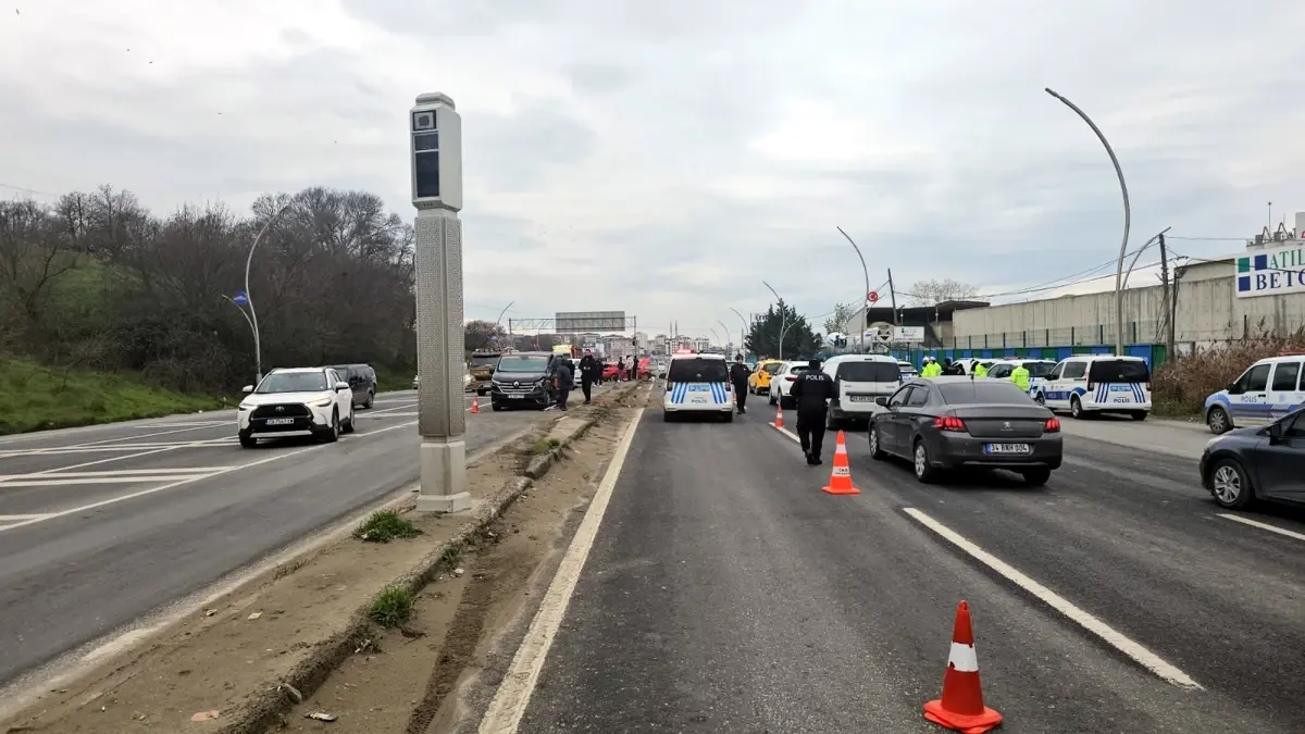 Çerkezköy’de Zincirleme Kaza: 1 Yaralı