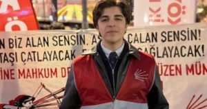 CHP Gençlik Kolları yöneticisi Bilge Kağan Şarbat tahliye edildi