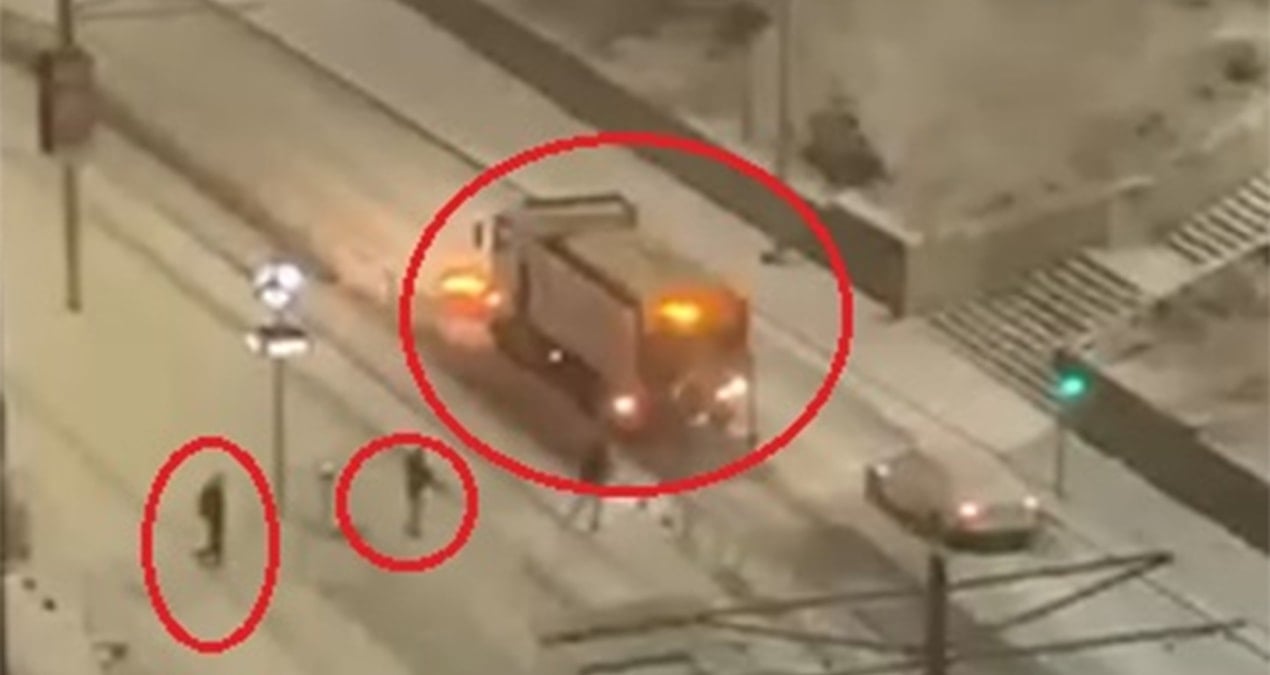 Çocukların attığı kar topu faciaya yol açıyordu