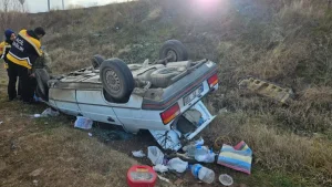 Çorum’da Trafik Kazası: 2 Yaralı