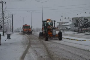 Çorum’da Yoğun Kar Yağışı Etkili