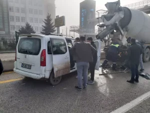 Çubuk’ta Yoğun Siste Trafik Kazası: 5 Yaralı
