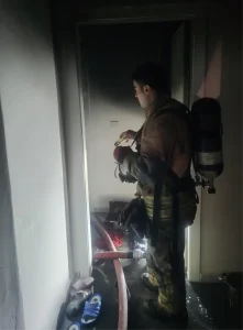 Defne’de Yangın: Ev Tahliye Edildi