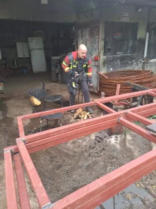 Demir Atölyesinde Yanma Olayı