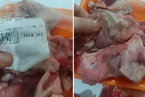 Dev zincir marketten alışveriş yapan kadın isyan etti: Allah size yedirmesin