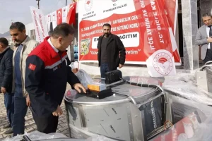 Dicle’de Süt Soğutma Desteği