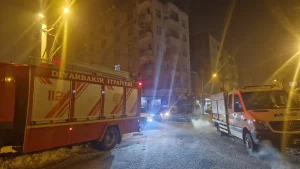 Diyarbakır’da Apartmanlar Tahliye Edildi